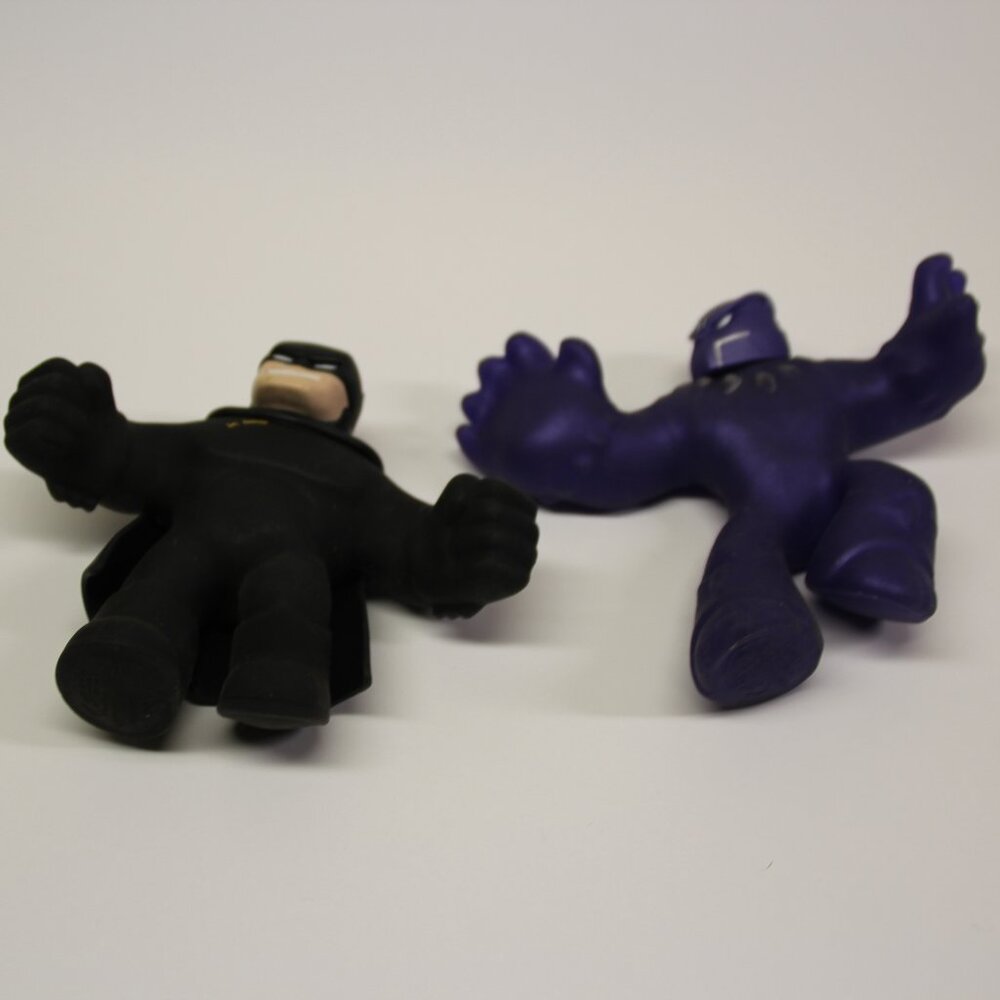 Batman Goo Jit Zu Figure Squishy Stretchy DC Comics Superhero Toys Lot of 2